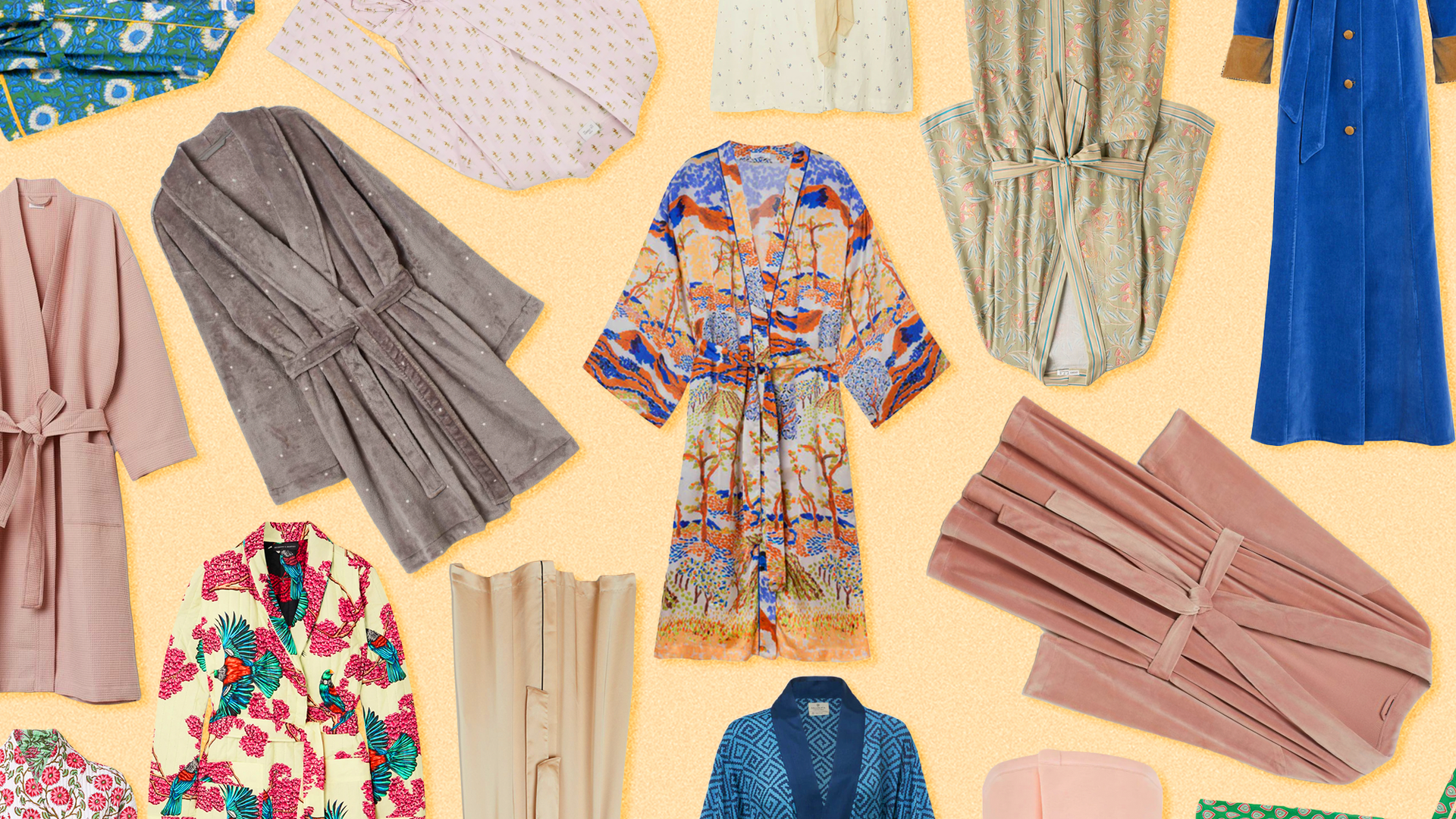 17 batas (bonitas y apetecibles) que cambiarán tus looks de andar por casa