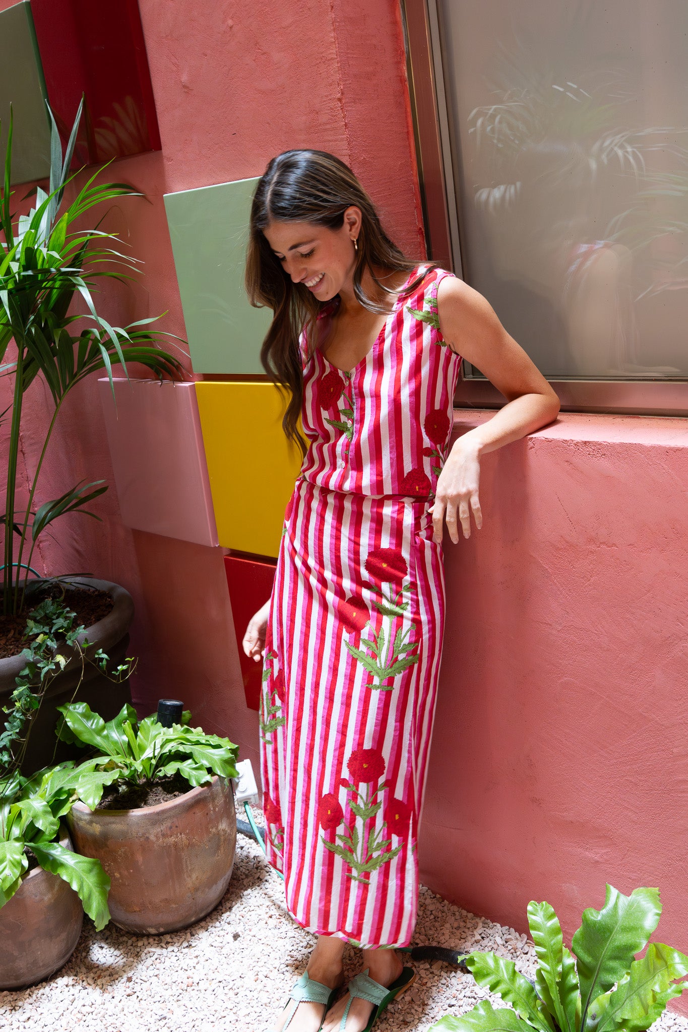 Conjunto falda y top