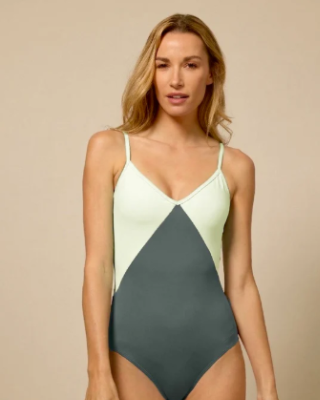 MAILLOT SIRA GREY GREEN