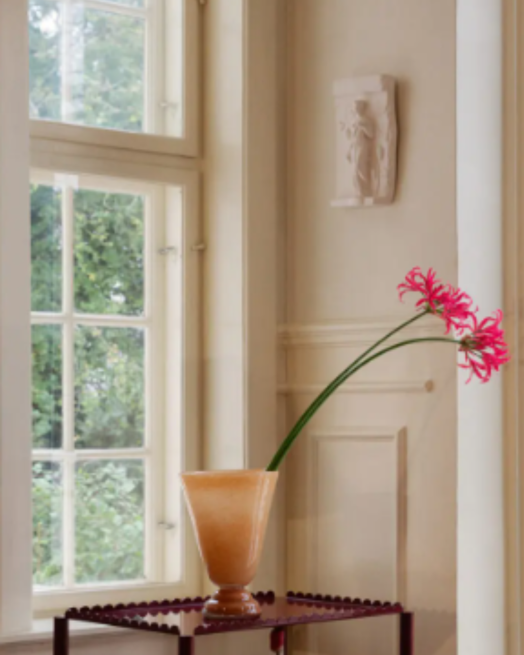 Jarrón grande naranja