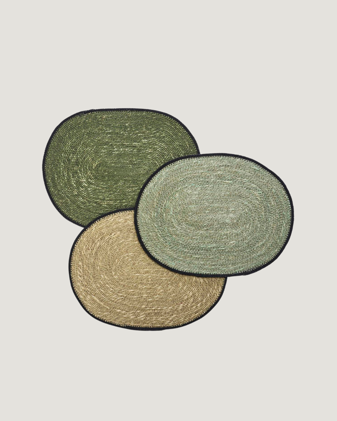 Pack 2 individuales rafia