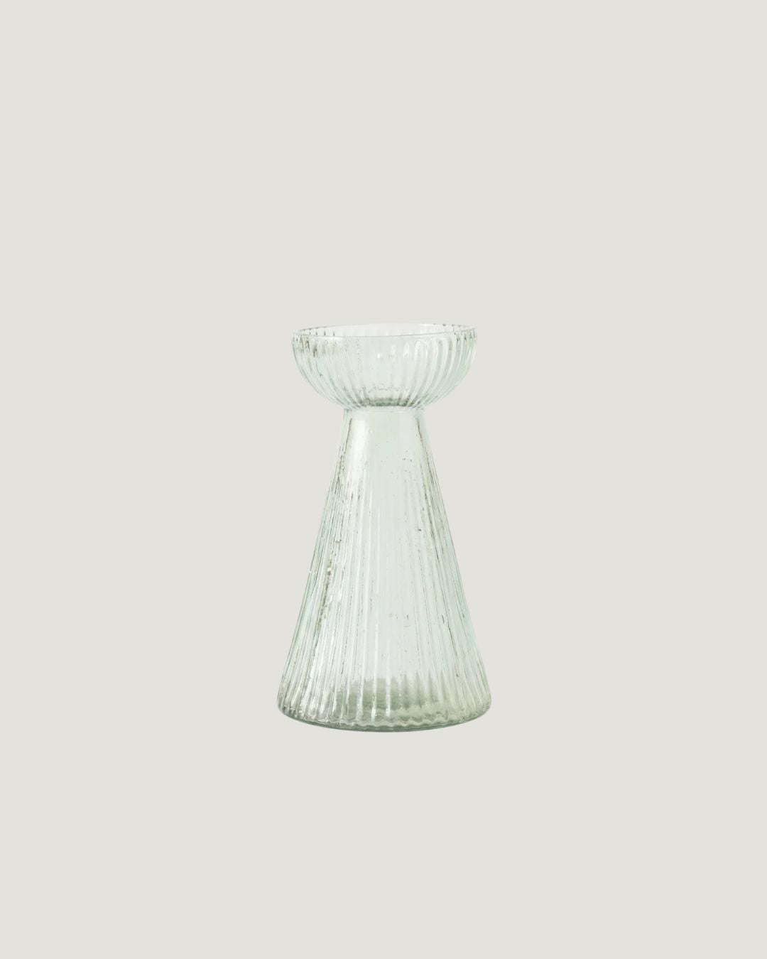 GREEN RECYCLED VASE