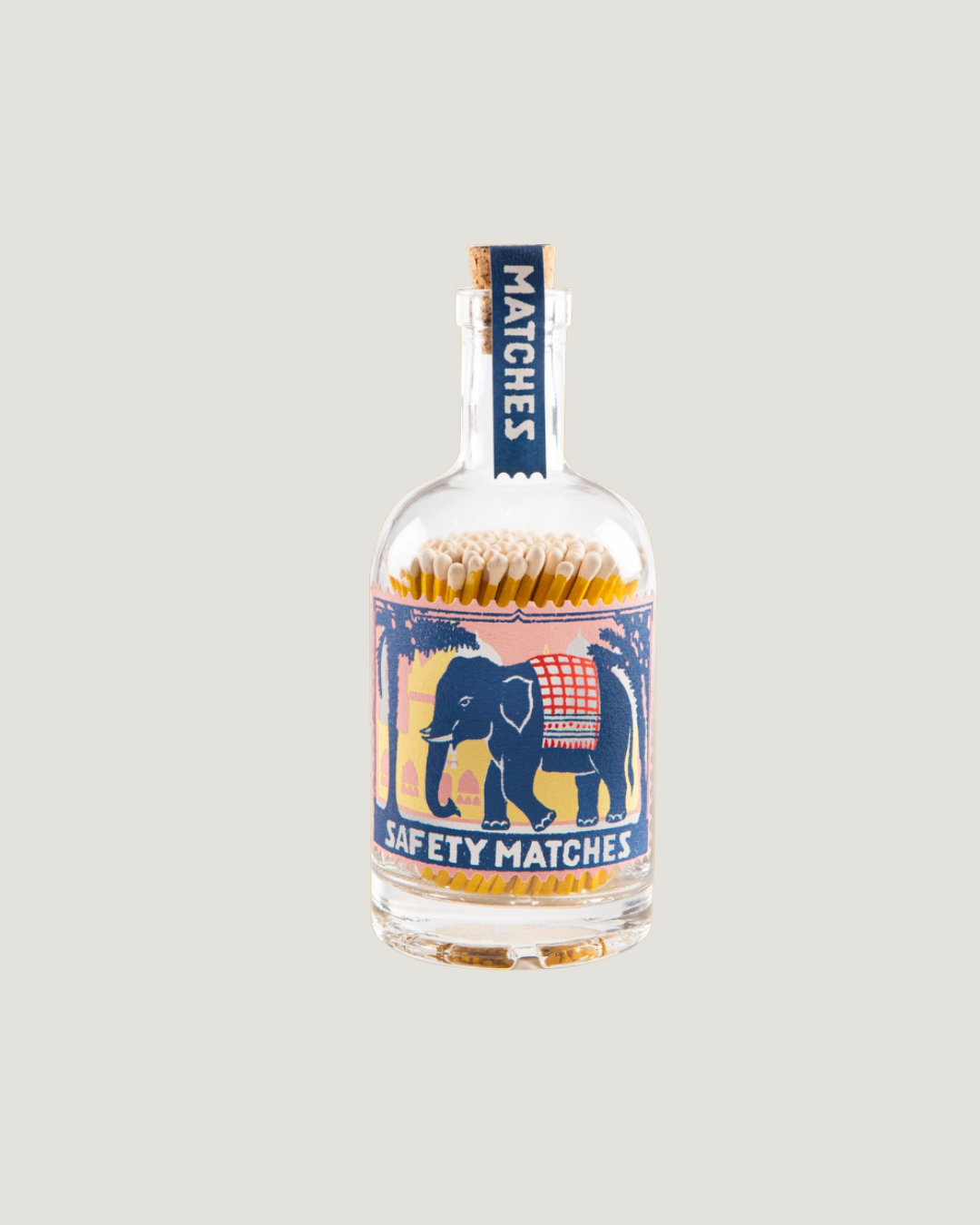 Cerillas-Elephant Stamp Match Bottle