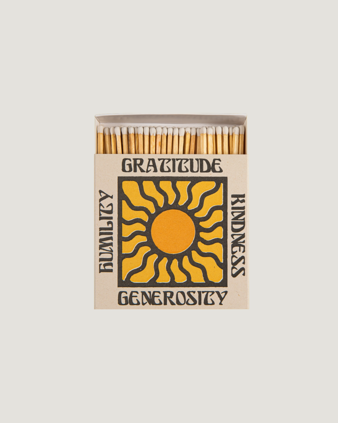 Cerillas-Gratitude and Kindness Matches