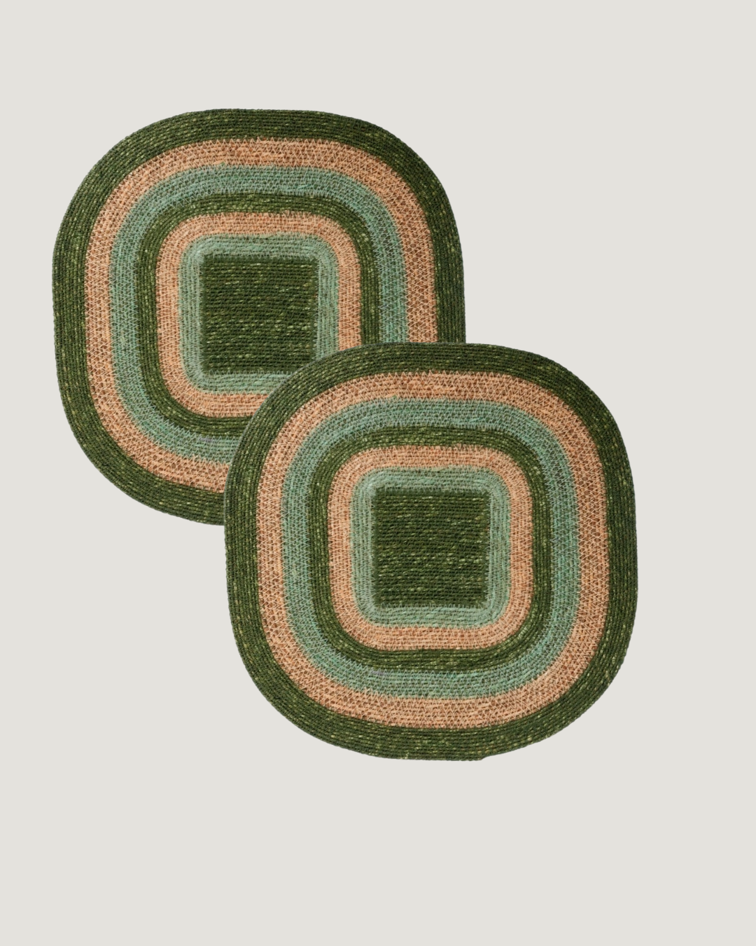 Pack 2 individuales rafia