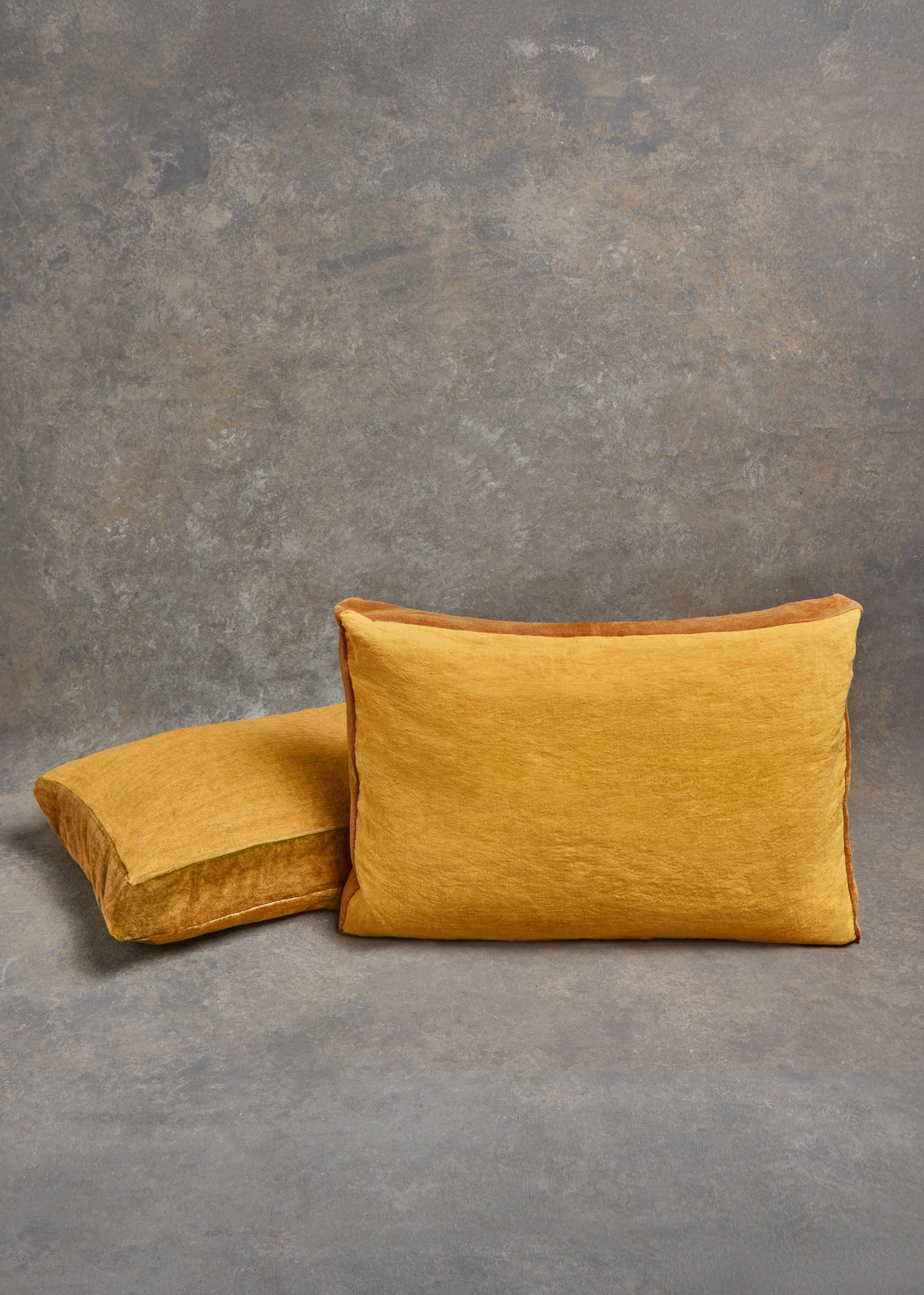 Funda de cojin curry