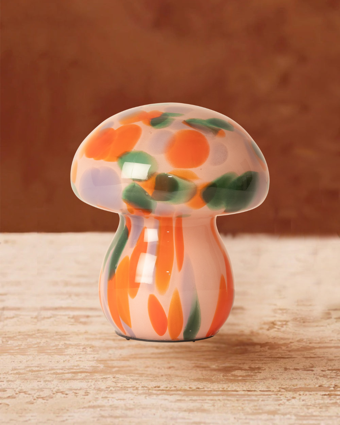 Lampara seta rosa/morado/verde/naranja