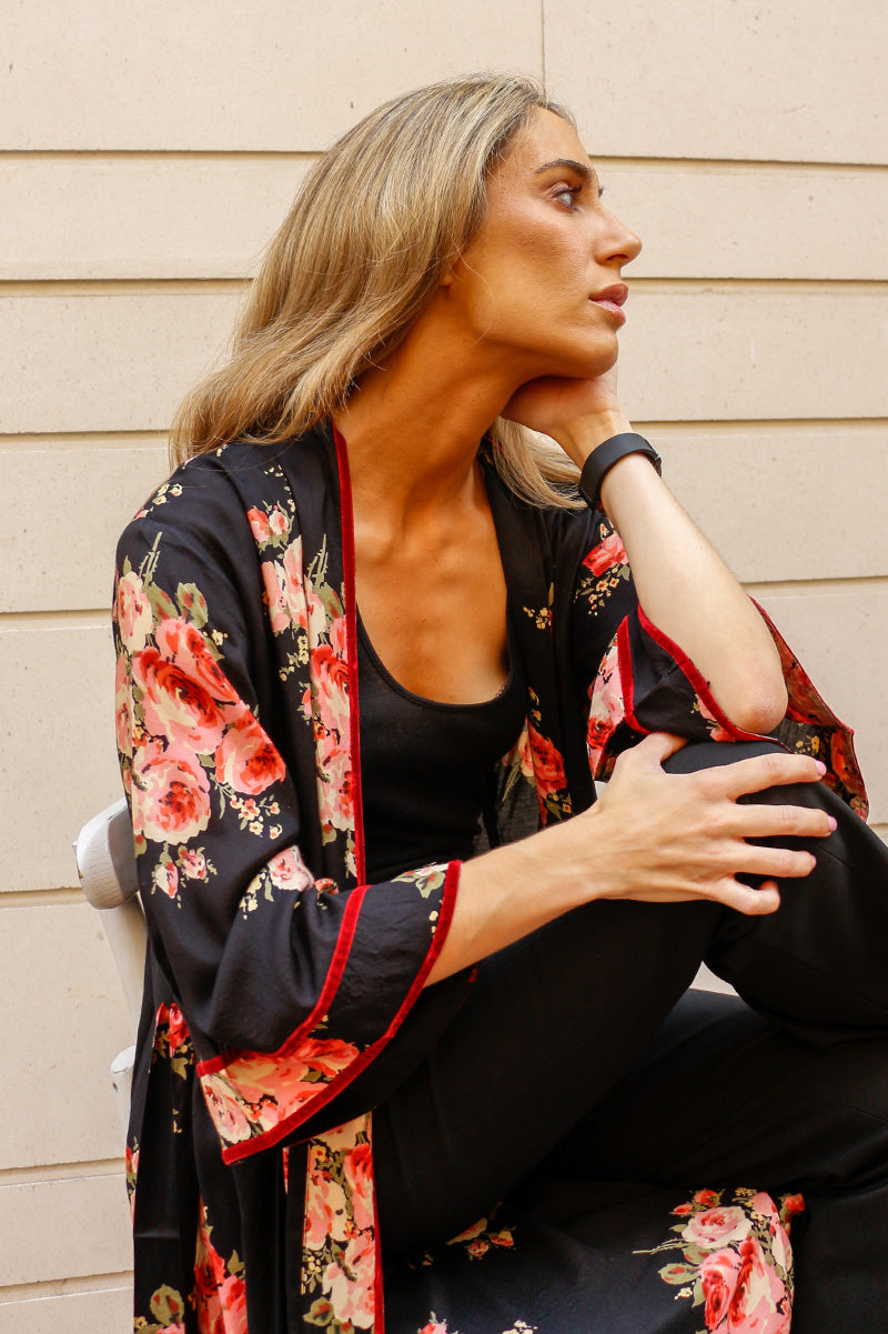KIMONO FLORAL KERALA