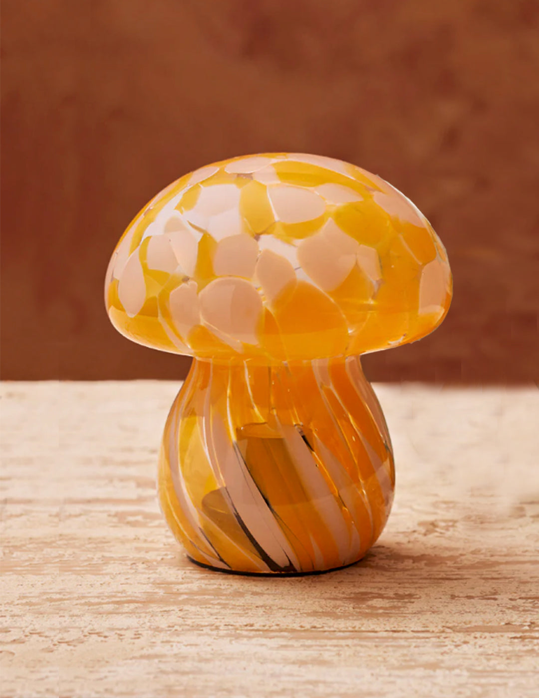 Lampara seta rosa y naranja