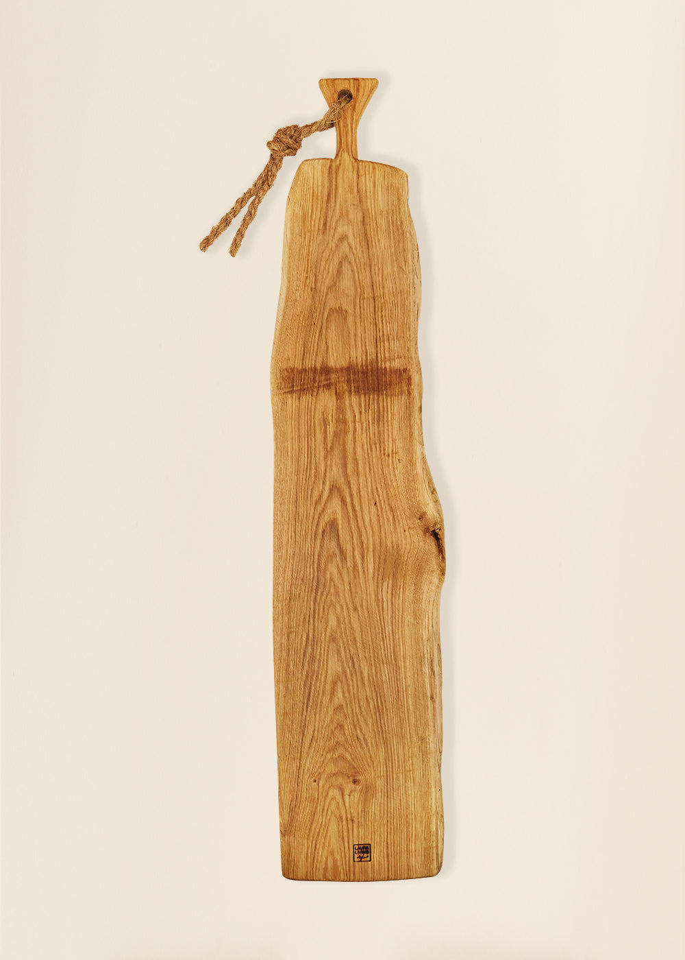 Tabla madera rectangular natural