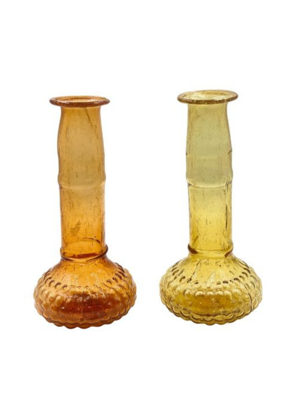 MINI JARRÓN TUBO NARANJA