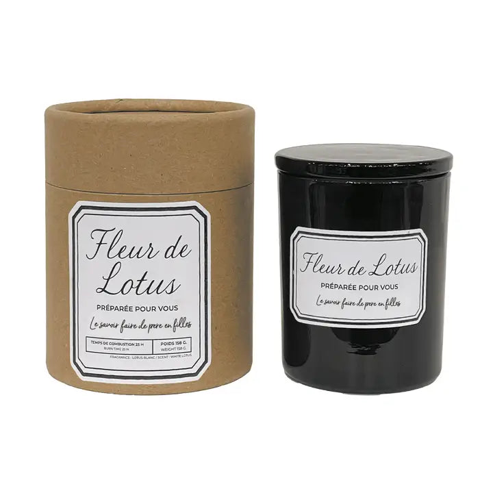 Vela antigua flor de loto D7 H8,8cm