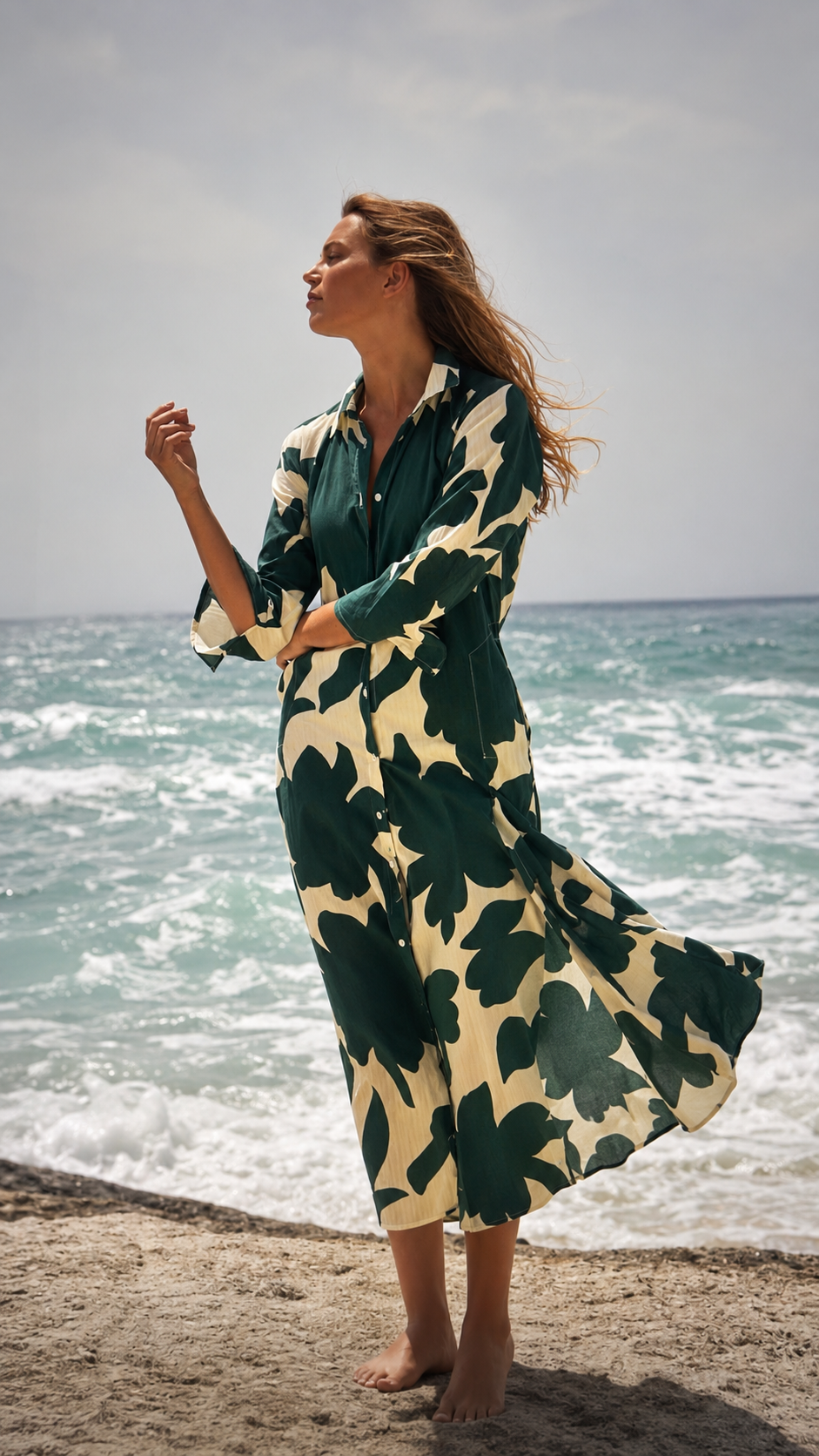 Camisero floral Calima