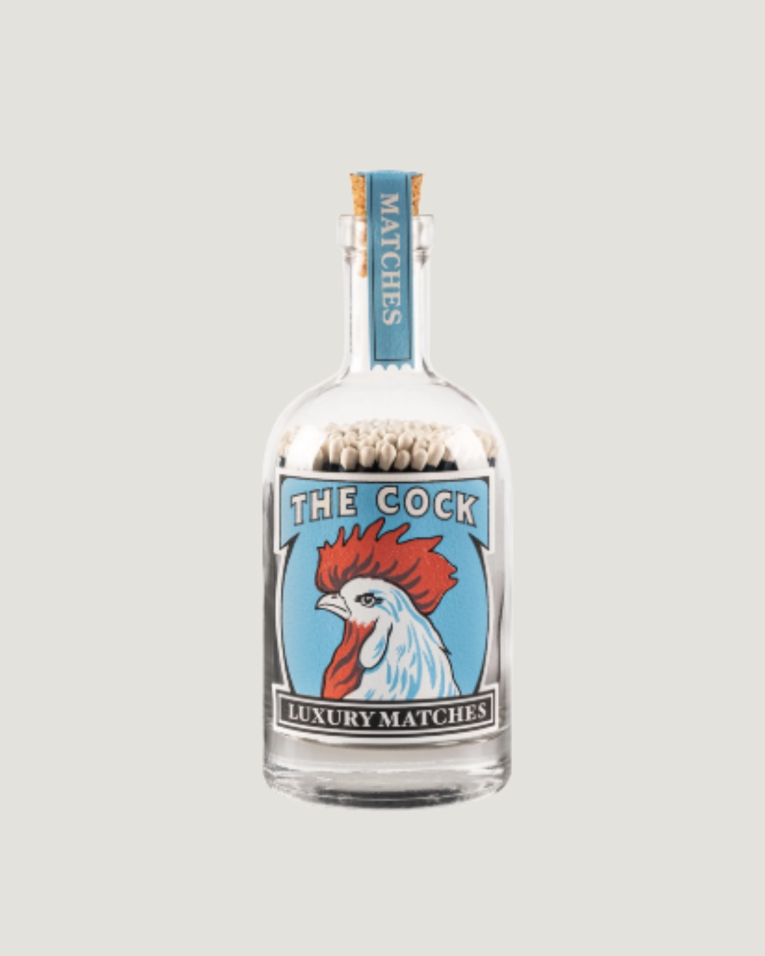 Cerillas-The Cock Match Bottle