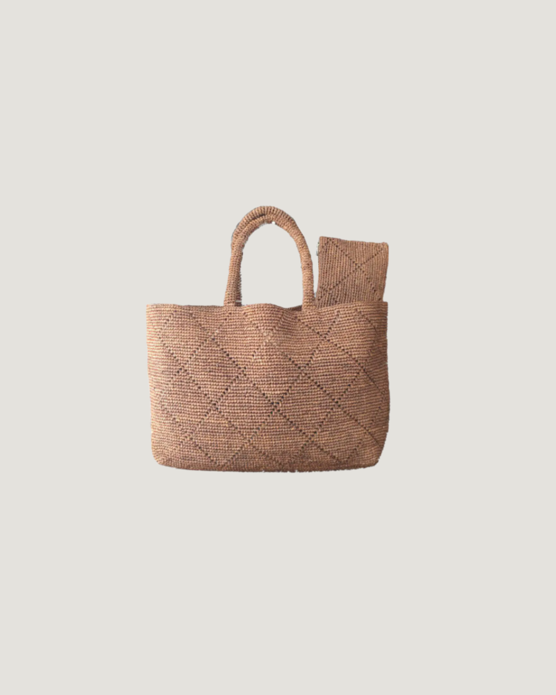 Bolso rafia natural