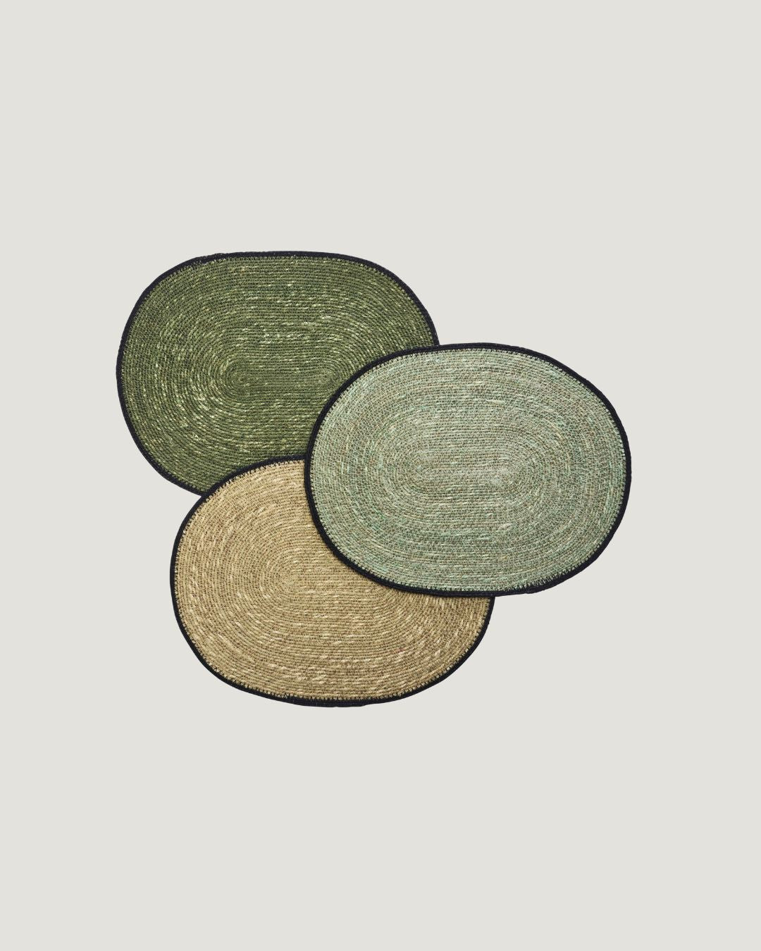 Pack 2 Raffia Placemats