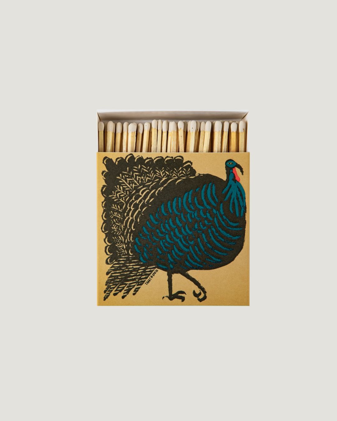 Matches- Blue Sunflower Matches