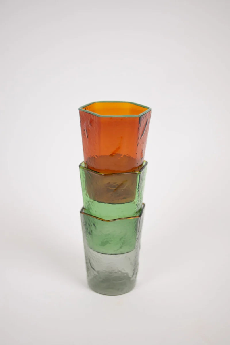 Pack 4 vasos verdes