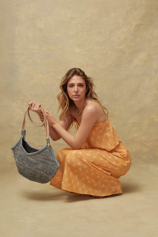 Falda estampada algodón