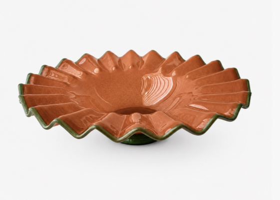 PLATO DECORATIVO 39 MARRÓN