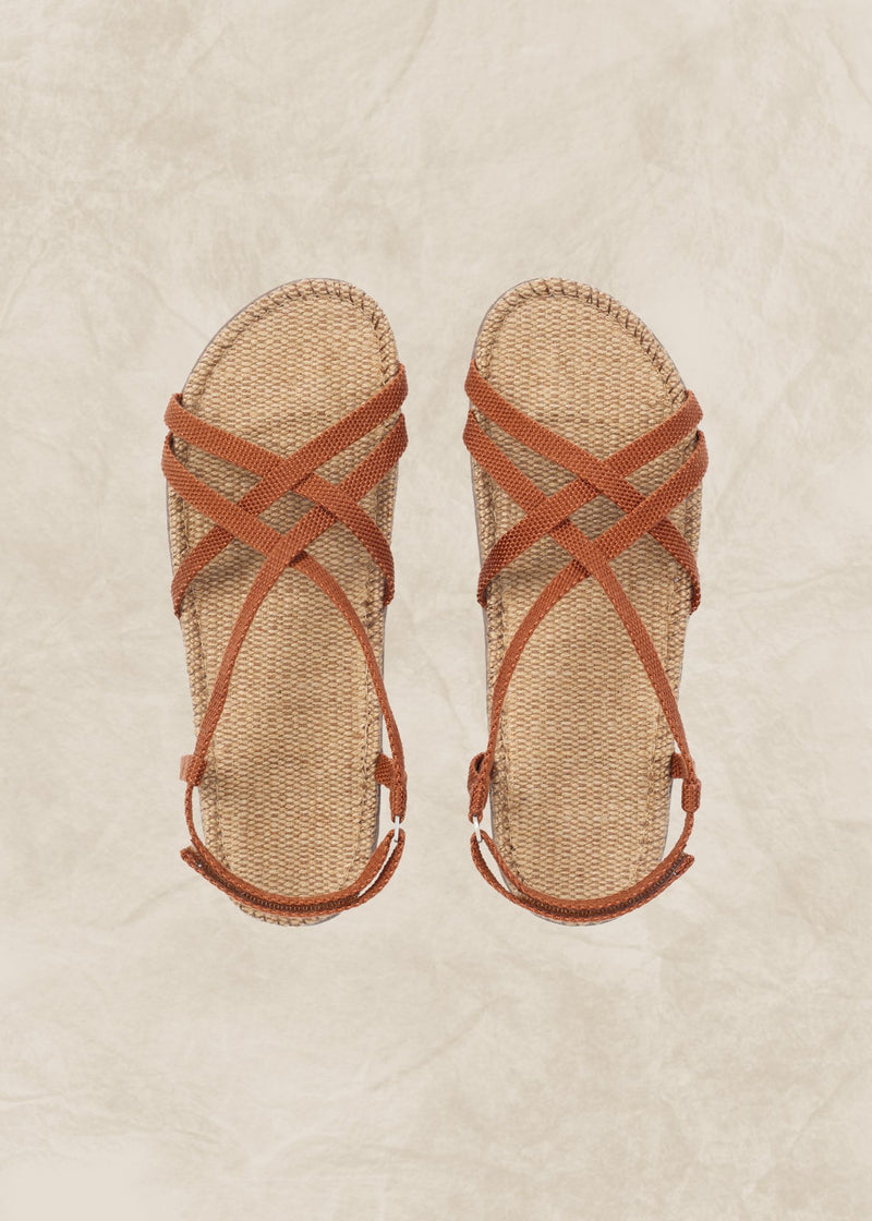 SANDALIAS SHANGIES TERRACOTA