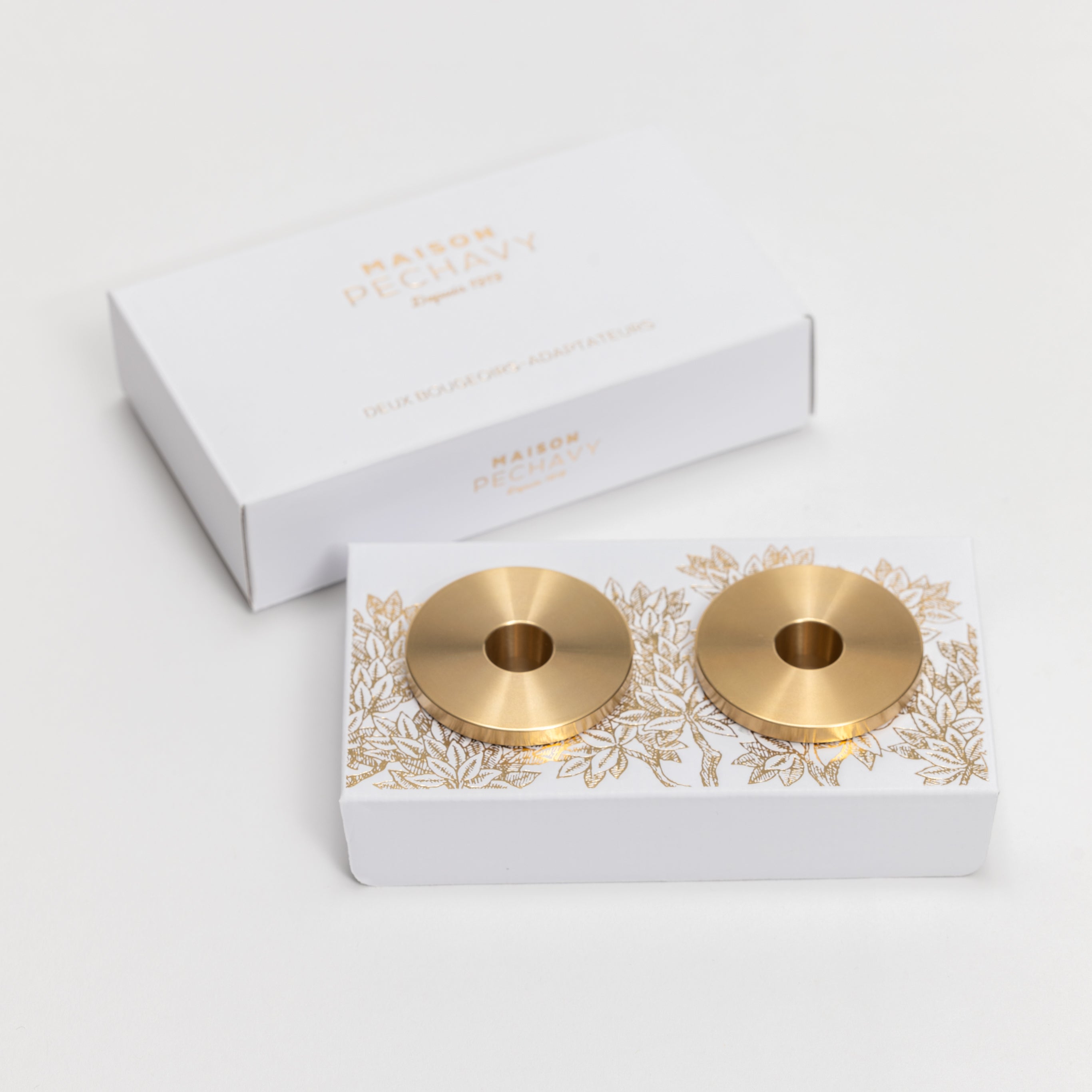 Set de 2 candelabros - Dorado