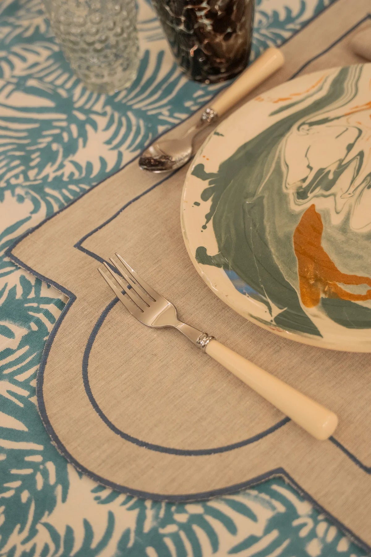 Set 24 piezas cuberteria blanca