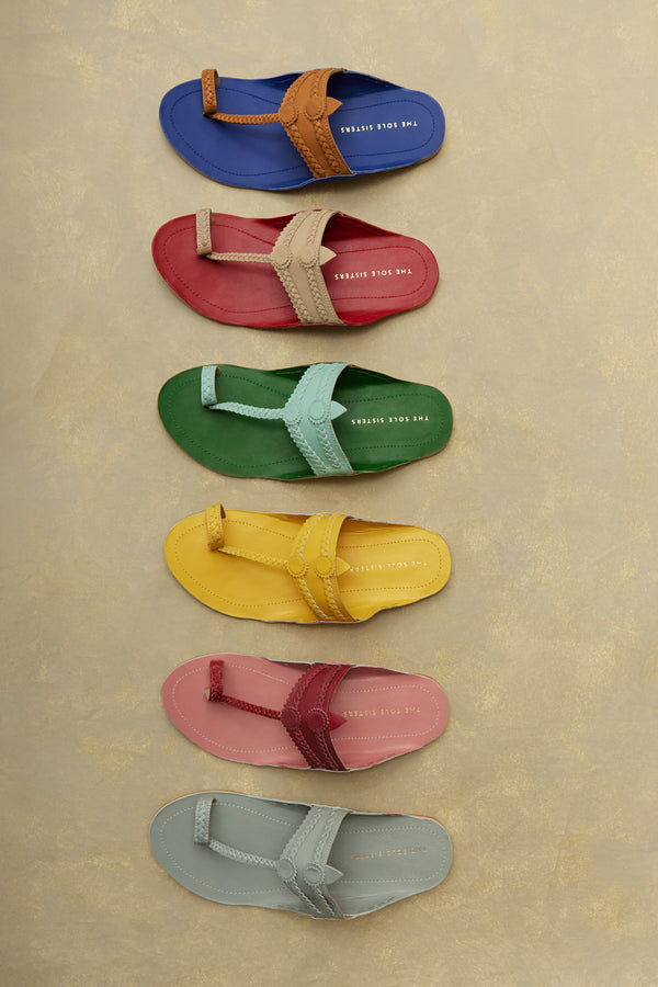 Sandalias Aguamarina