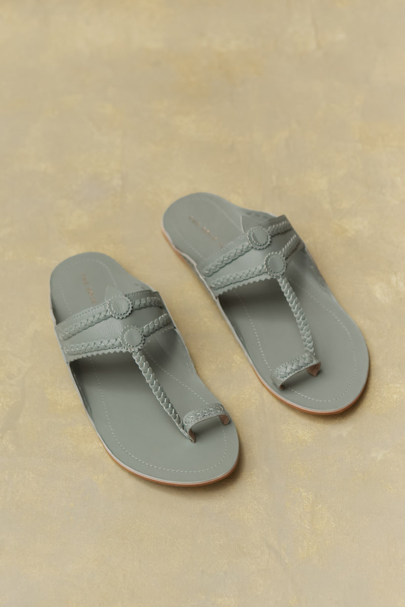 Sandalias celadon