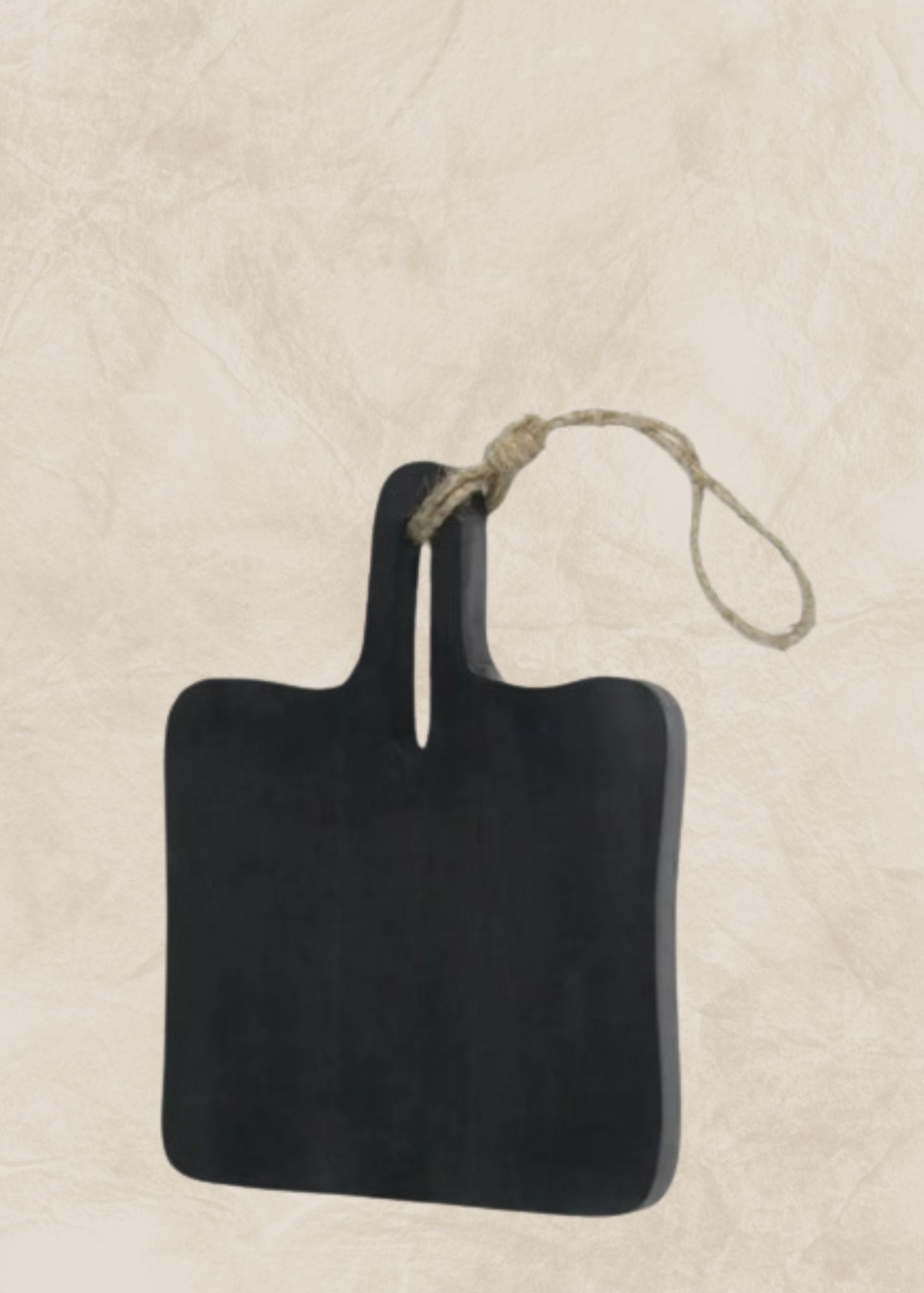 Tabla de madera negra
