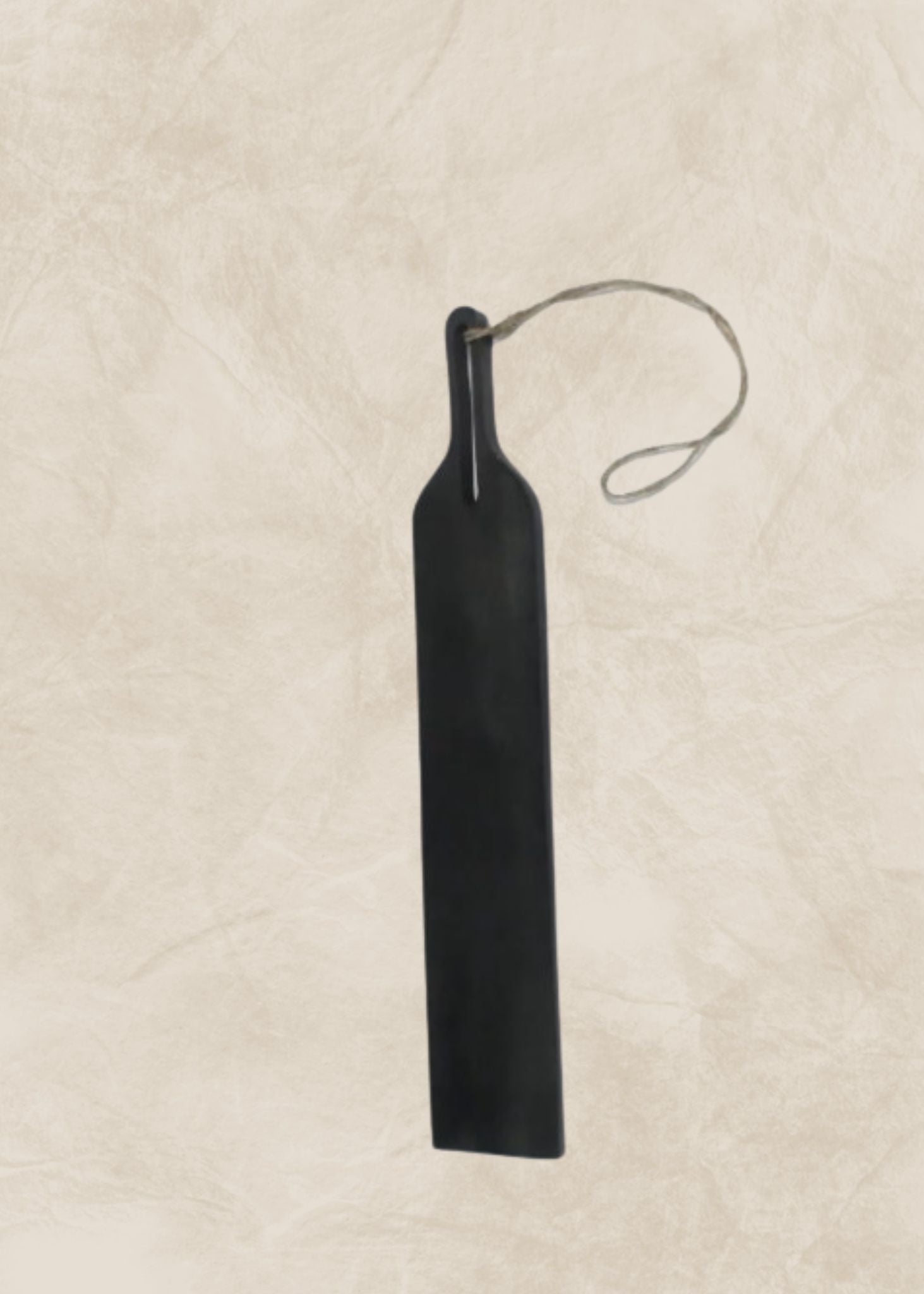 Tabla de madera rectangular negra