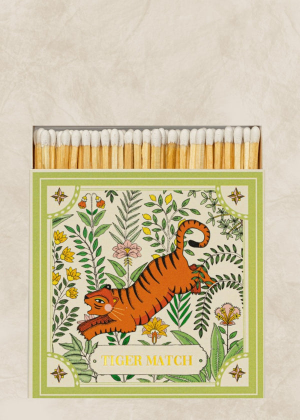 Cerillas Arianne green tiger