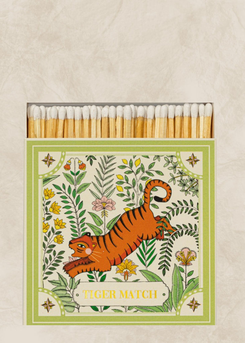 Cerillas Arianne green tiger