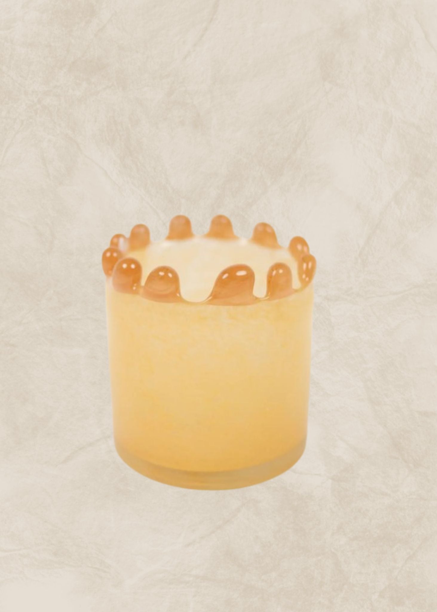 Porta velas orange 10cm