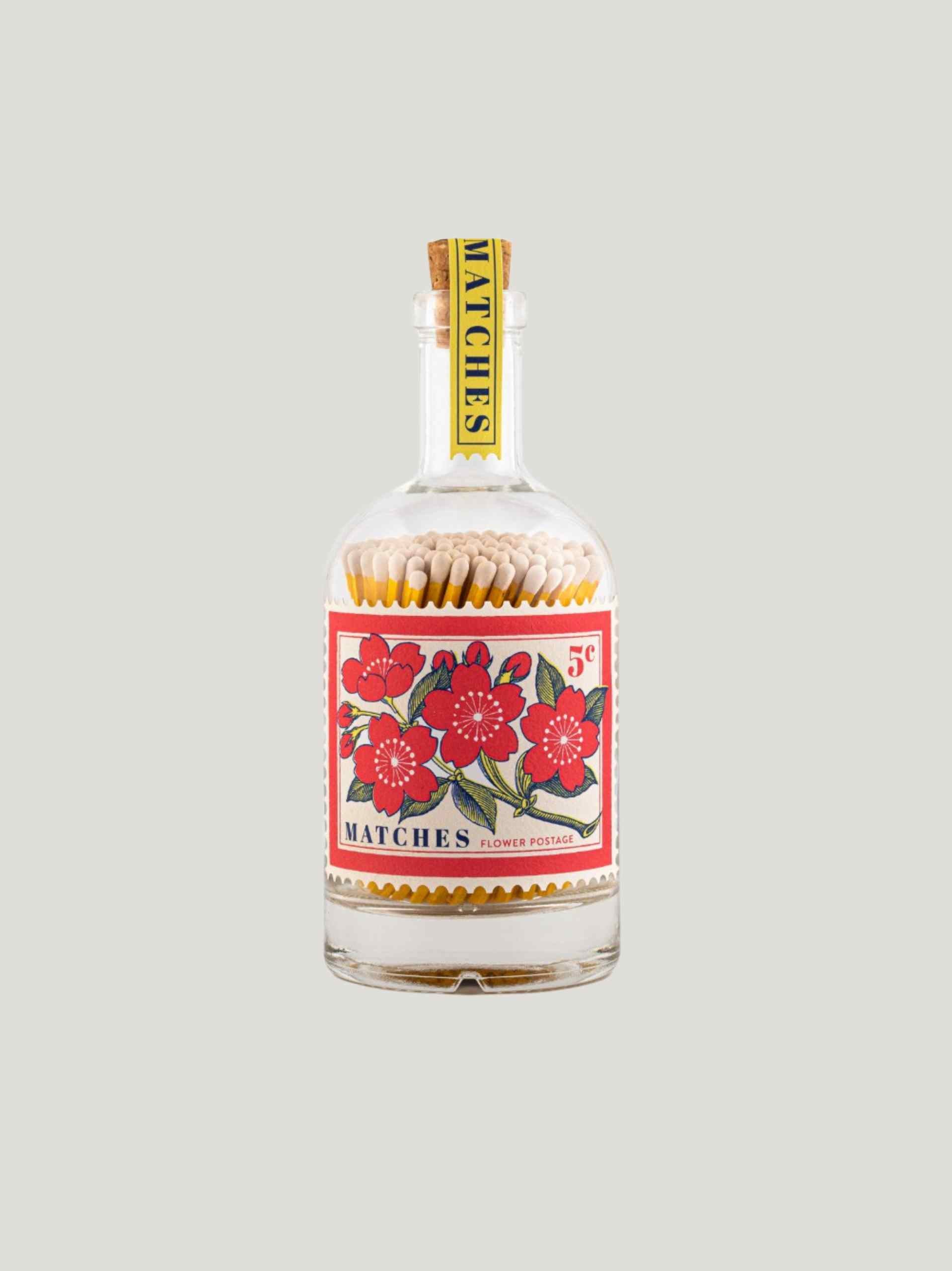 BOTE CERILLAS-FLOWERS BOTTLE
