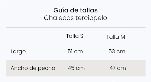 CHALECO TERCIOPELO QUILTED