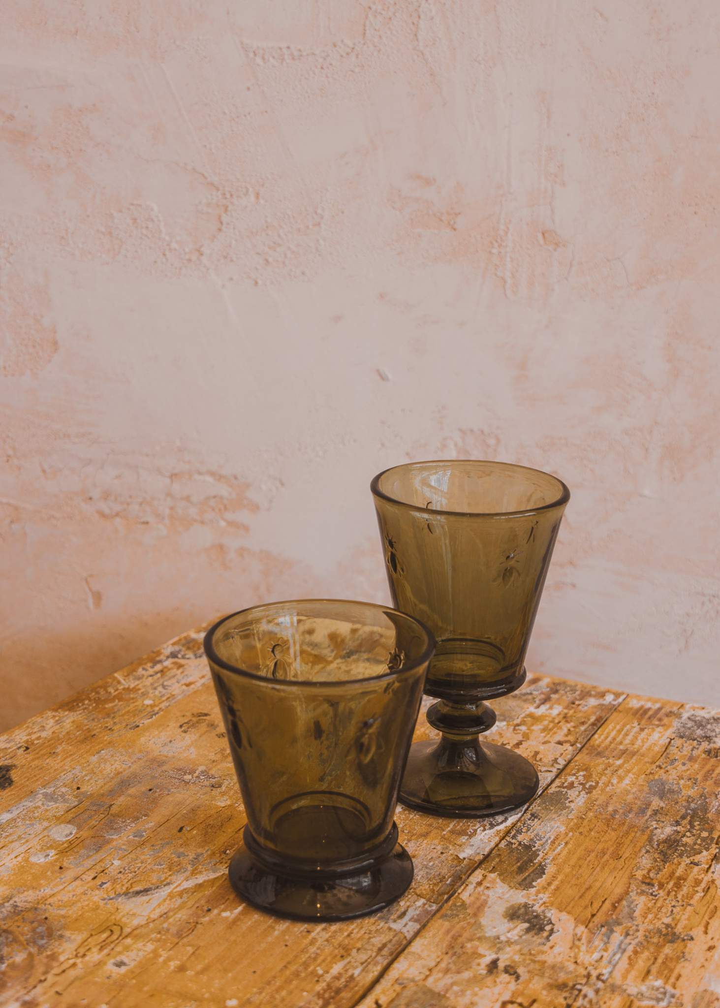 VASO / GOBELET ABEILLE VERT OLIVE