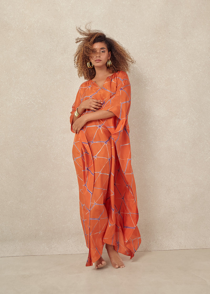 CAFTAN NARANJA CORAL