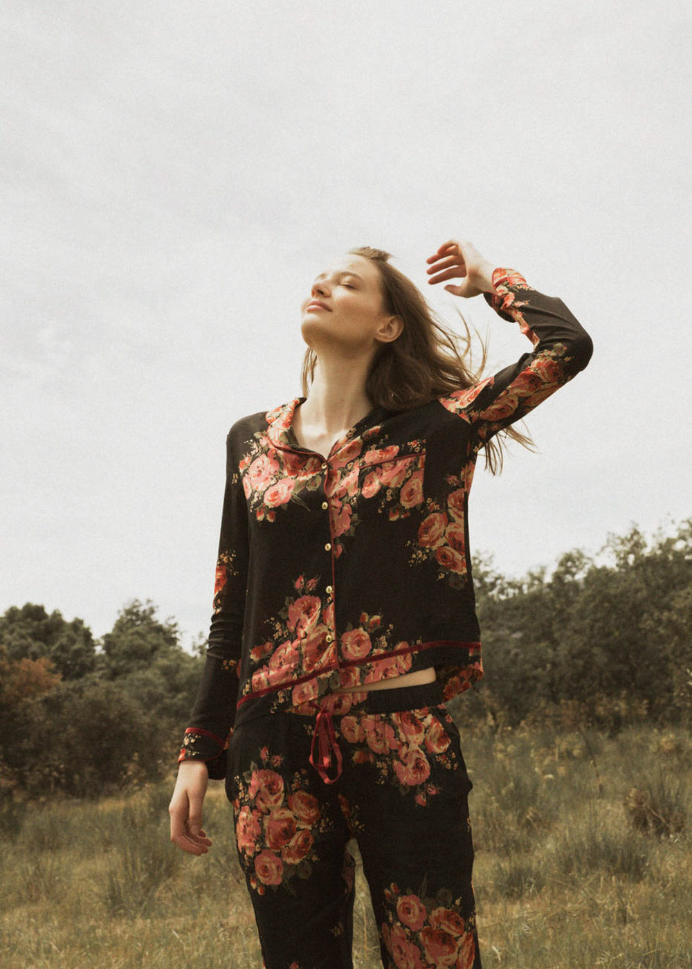 Pijama floral kerala