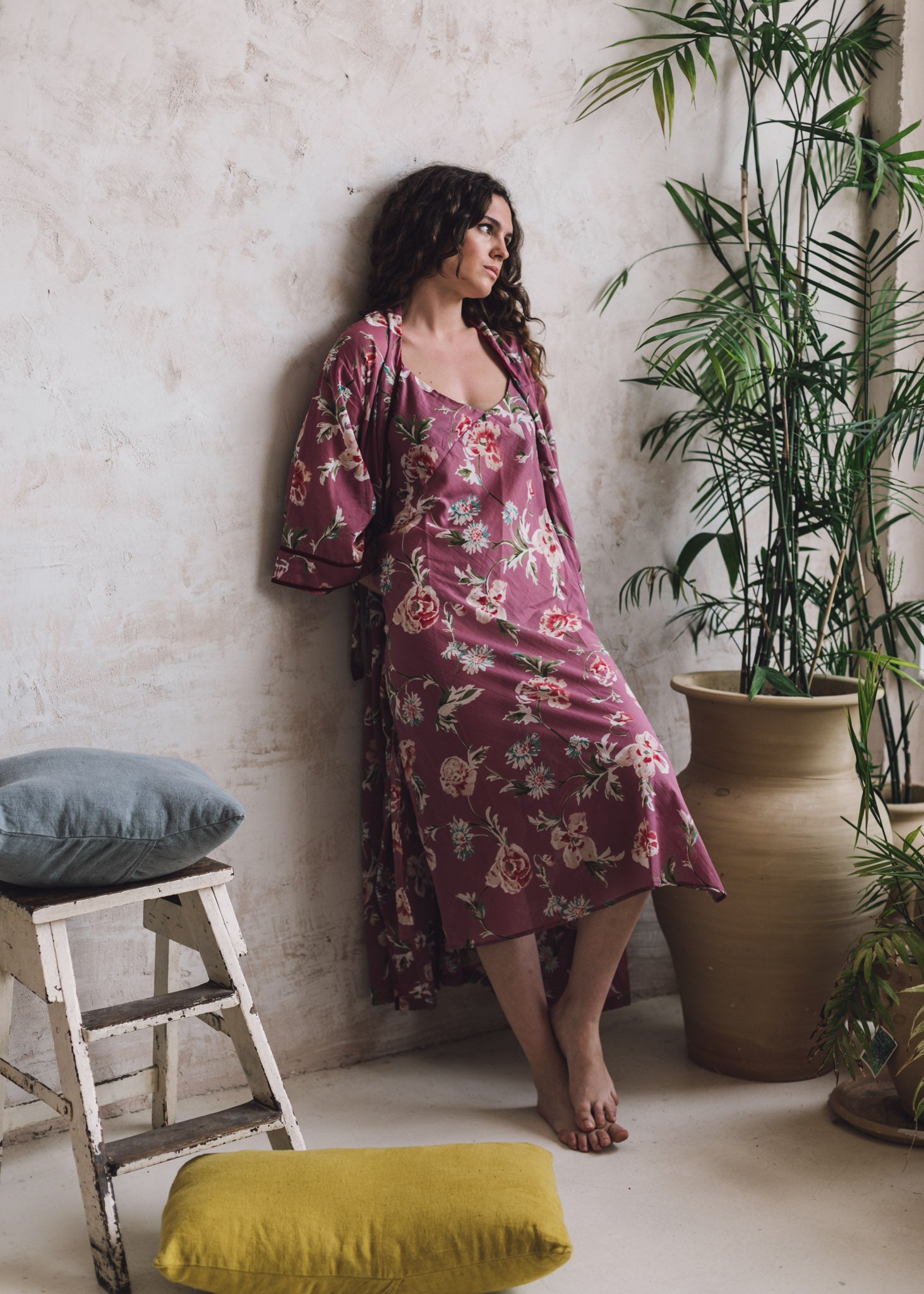 CAMISÓN FLORAL BUGANVILLA