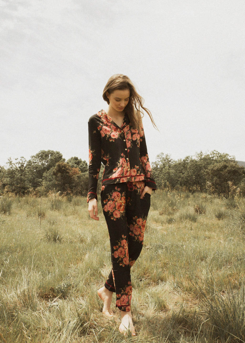 Pijama floral kerala