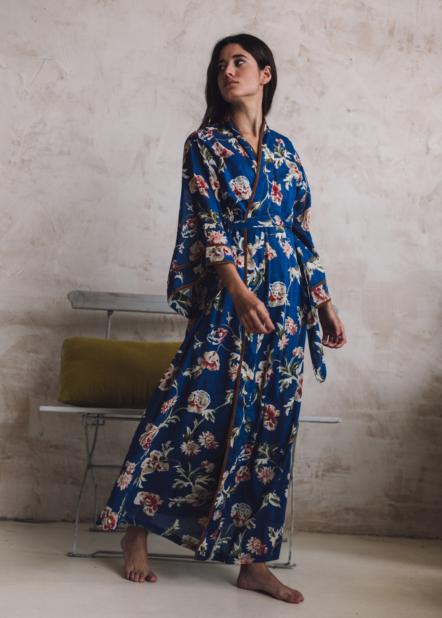 Kimono floral tanger