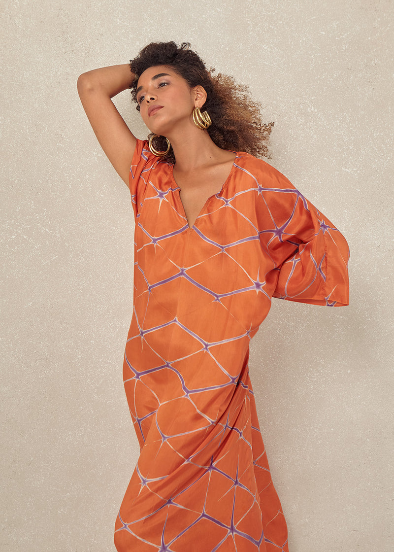 CAFTAN NARANJA CORAL