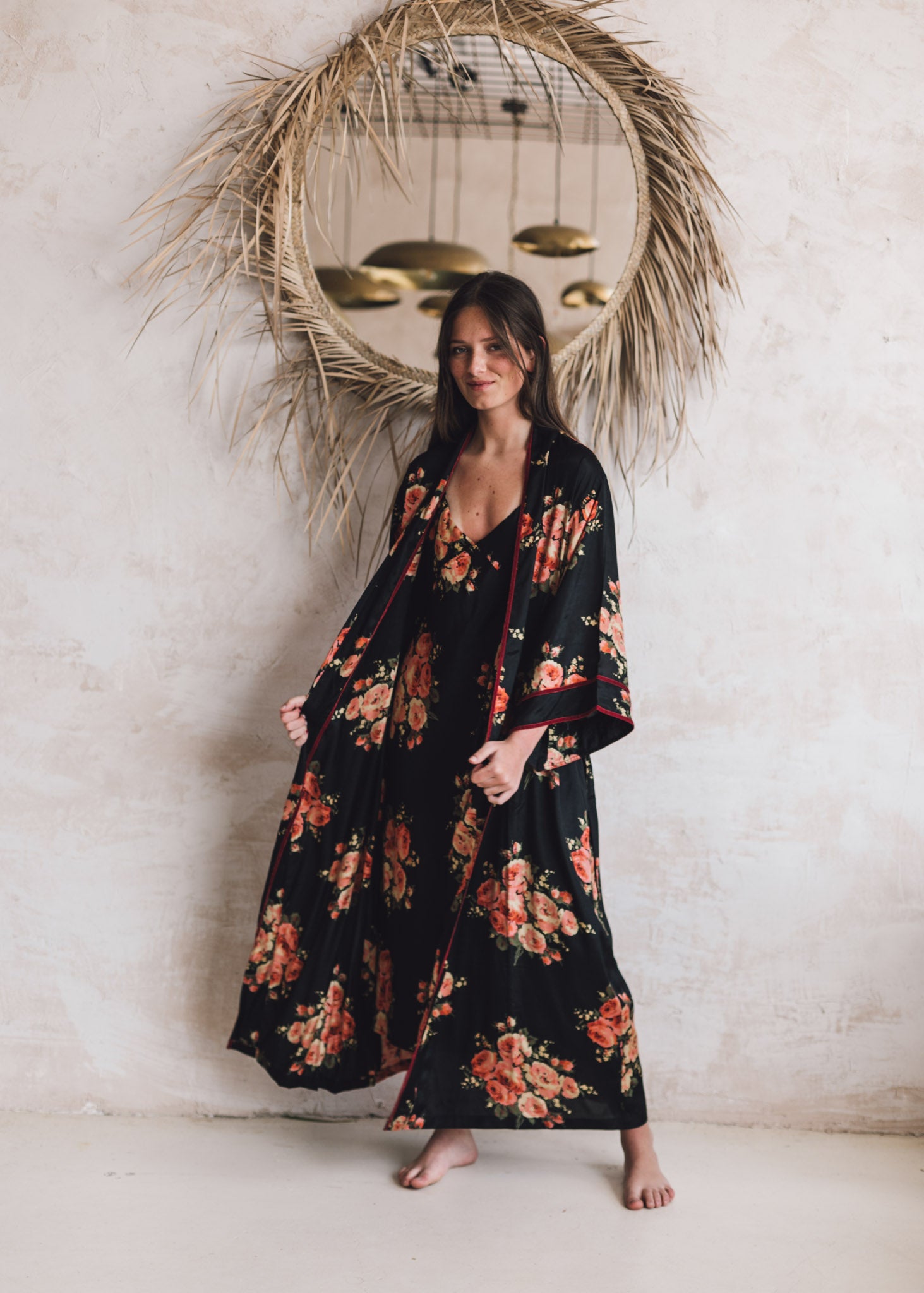 KIMONO FLORAL KERALA