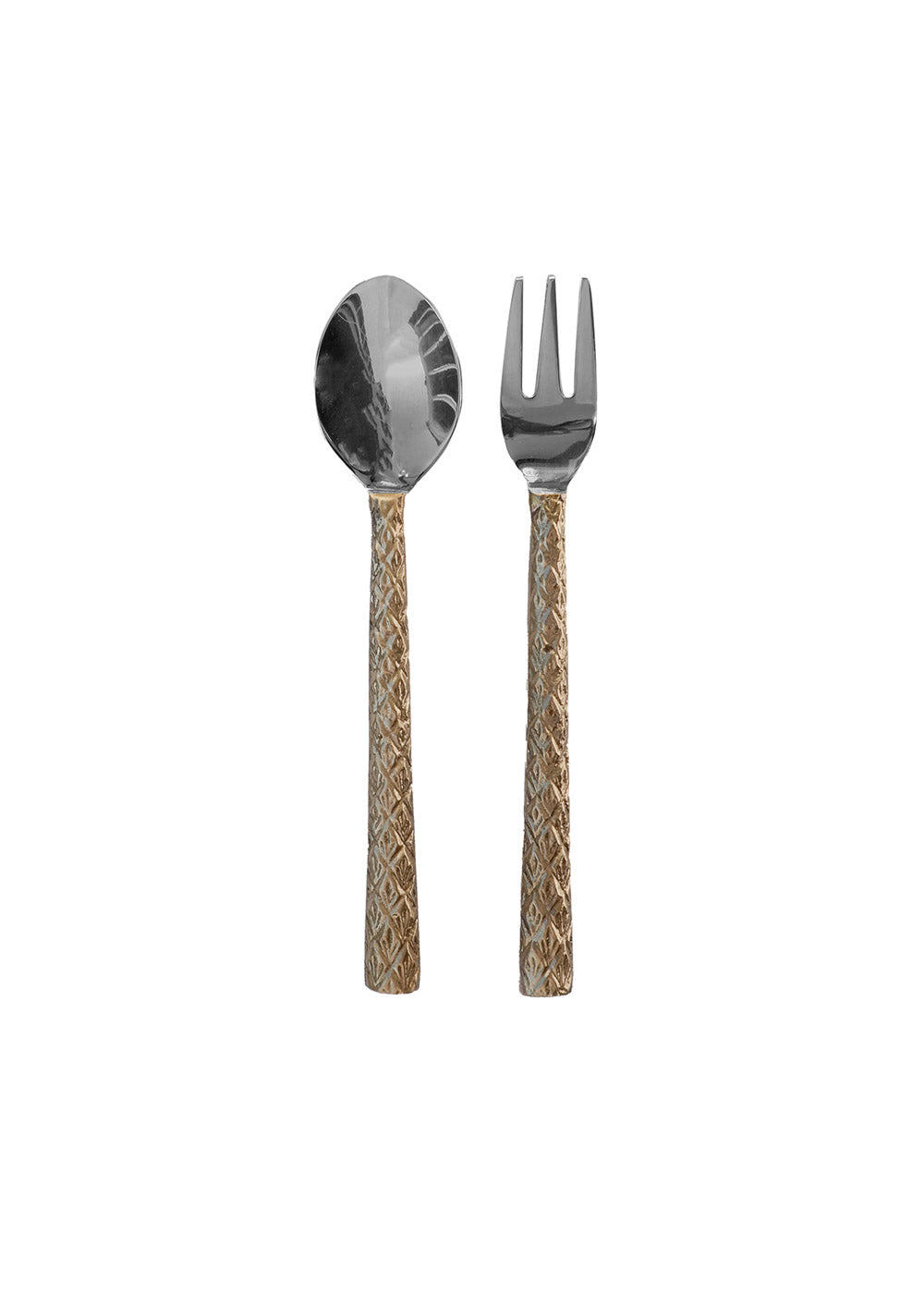 Set de 2 cubiertos postre chameli